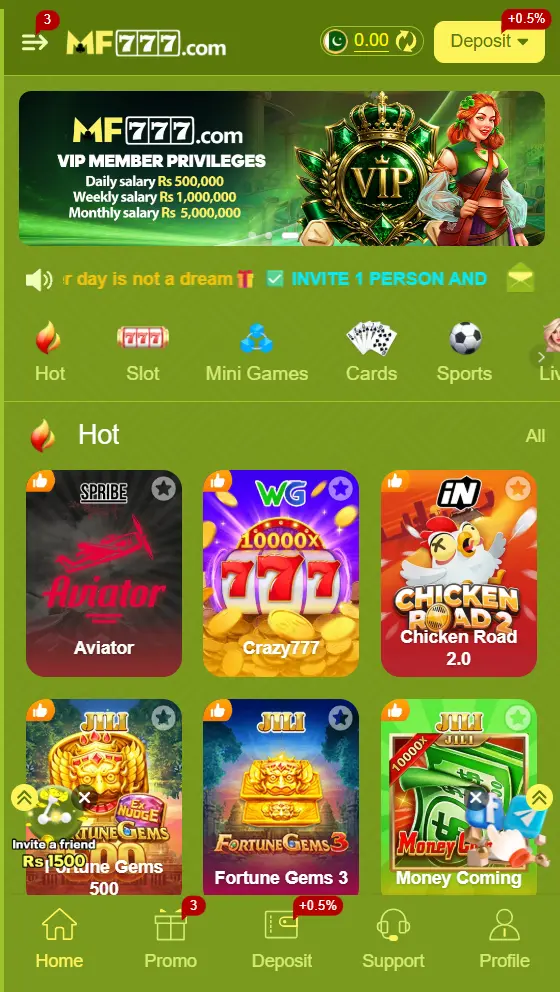 MF777 Game